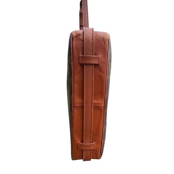 Louis Vuitton Monogram Vintage Crossbody Camera Bag Brown Leather – Rare Model - Picture 6 of 12